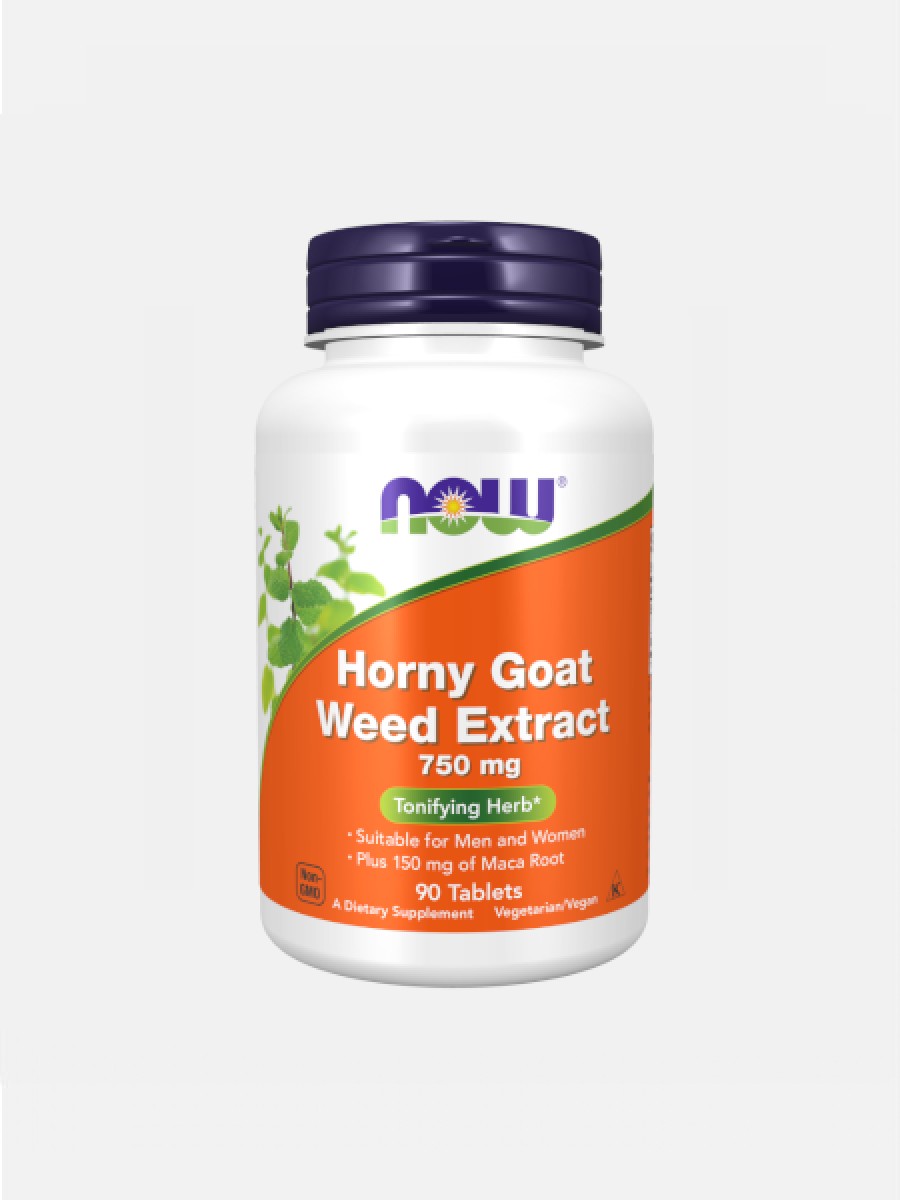 Horny Goat Weed Extract, 90 comprimidos (750mg)