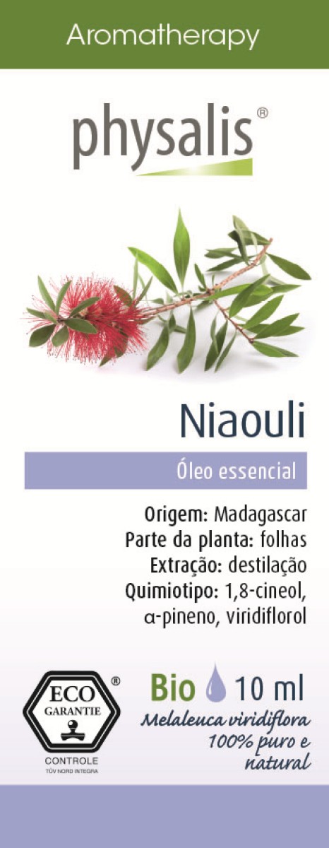 Óleo Essencial Niaouli Physalis 10ml