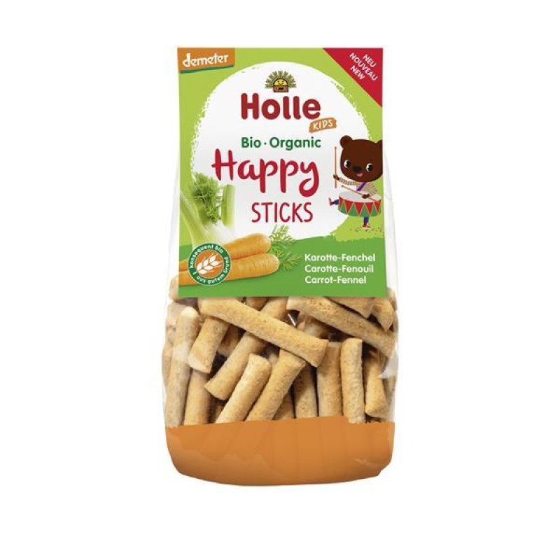 Holle Bio Happy Sticks Cenoura Funcho