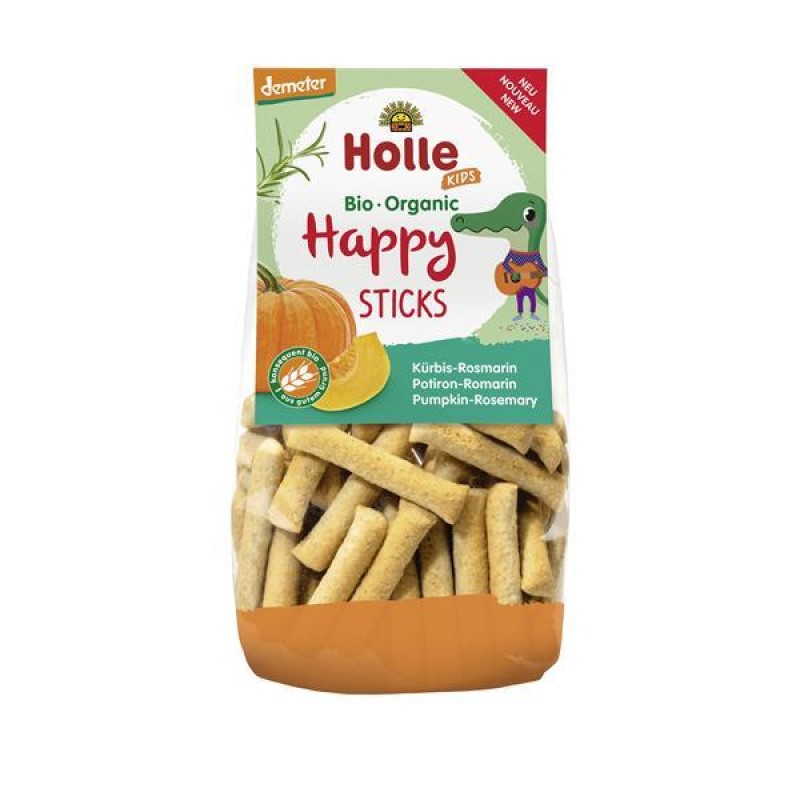 Holle Bio Happy Sticks Abóbora Alecrim