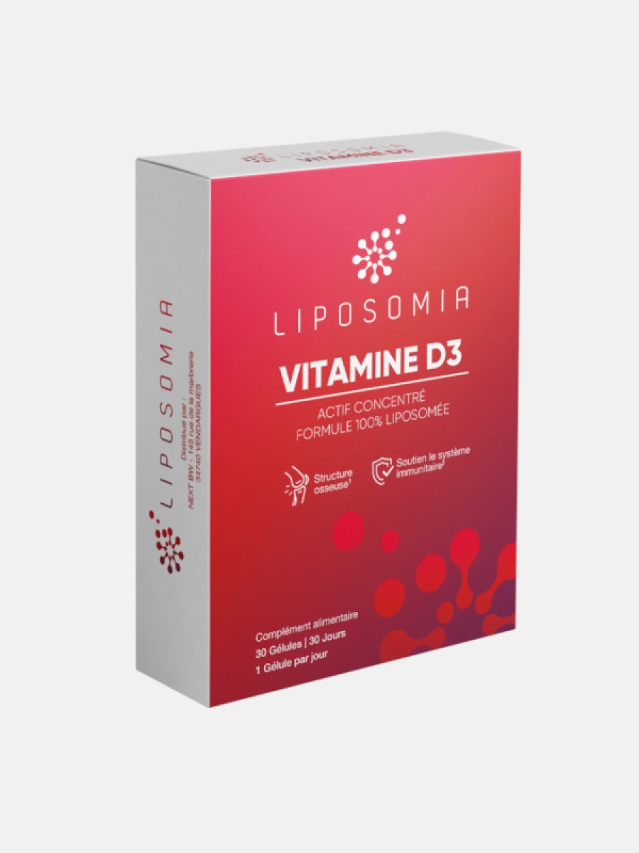 Vitamina D3 Liposomia 30 Cápsulas