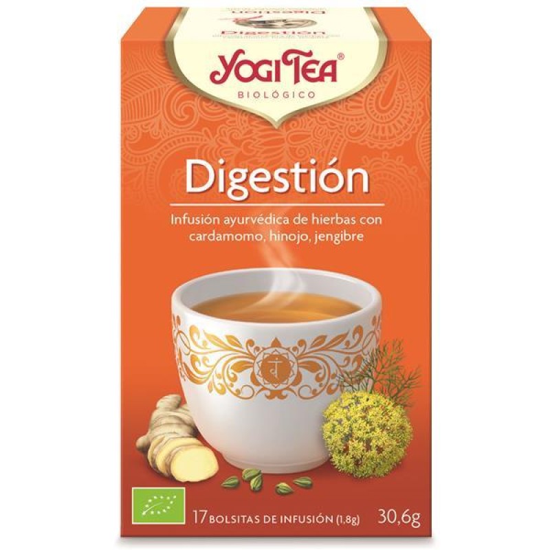 Yogi Tea Bio Digestão 17 saquetas