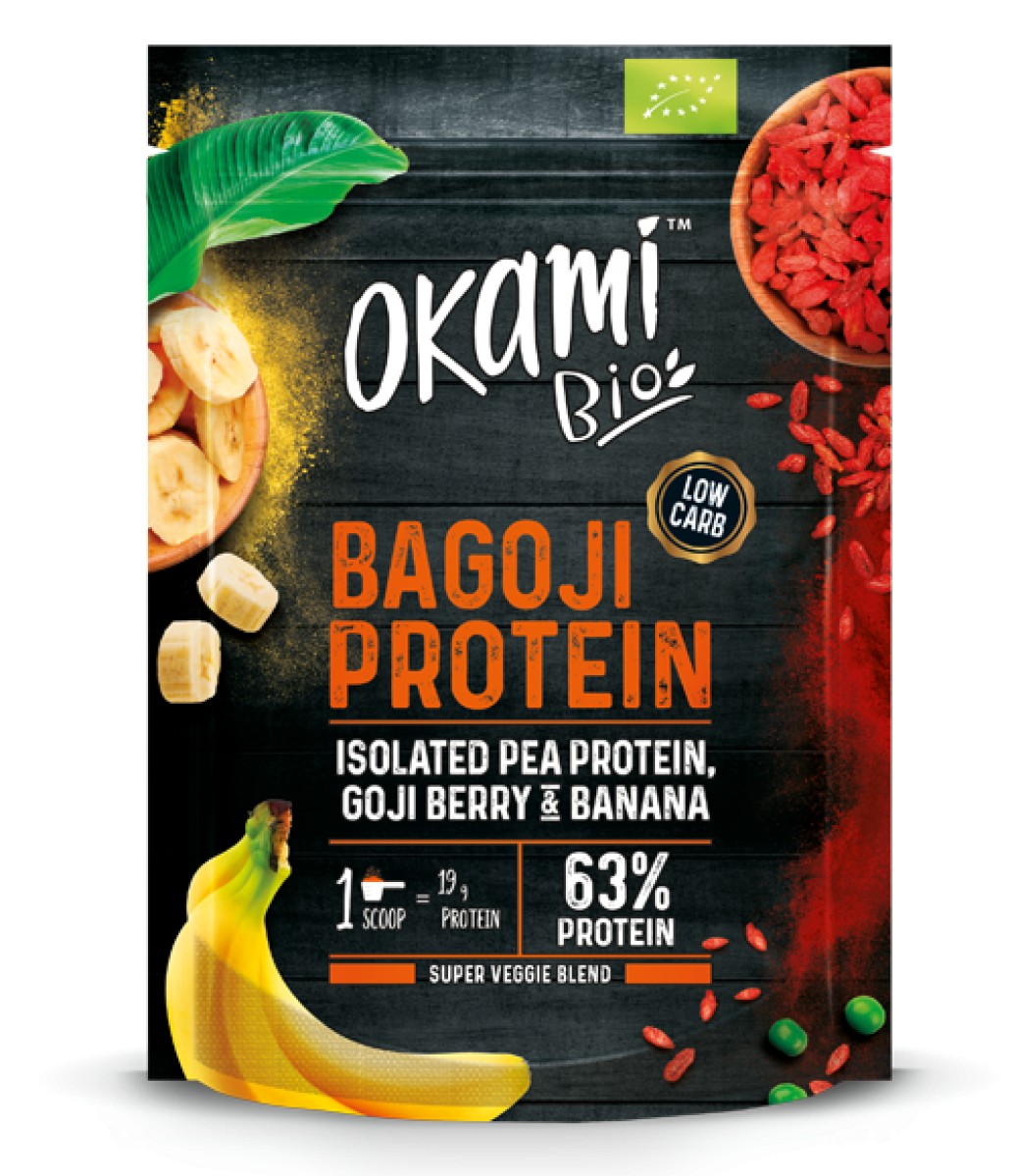 Okami Bagoji e Proteína de Ervilha 500g Bio