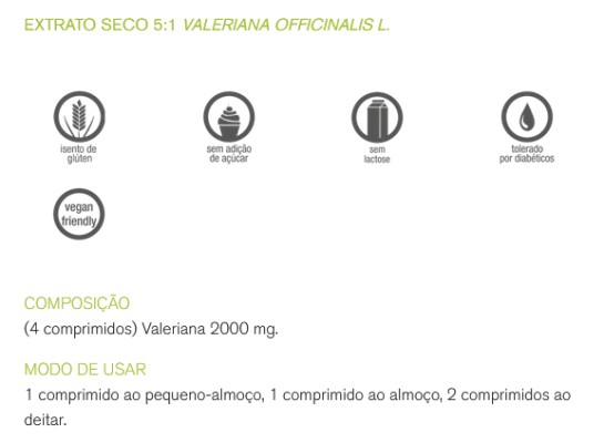 Valeriana 500mg 90 comprimidos