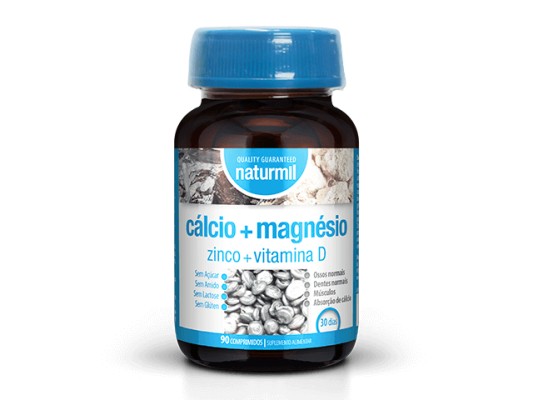 Cálcio+Magnésio+Zinco+Vitamina D 90 cápsulas