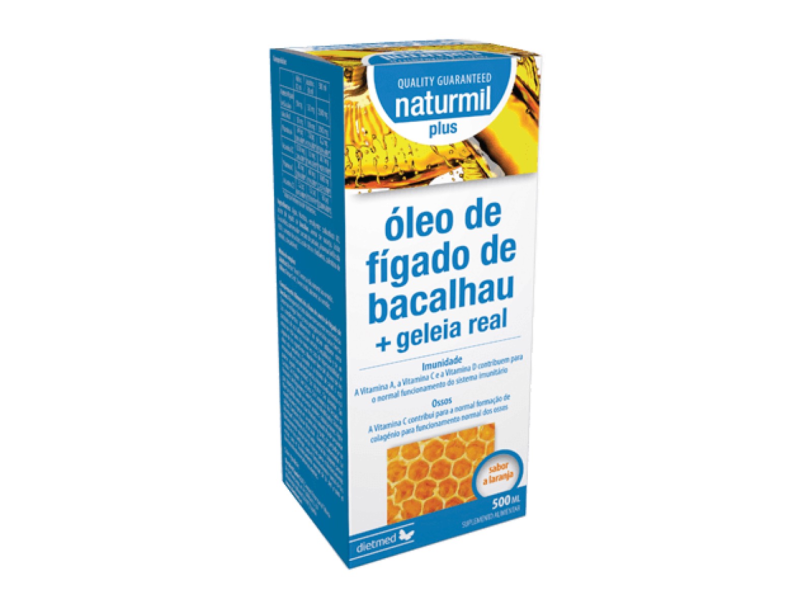 Óleo Fígado Bacalhau + Geleia Real Plus 500ml