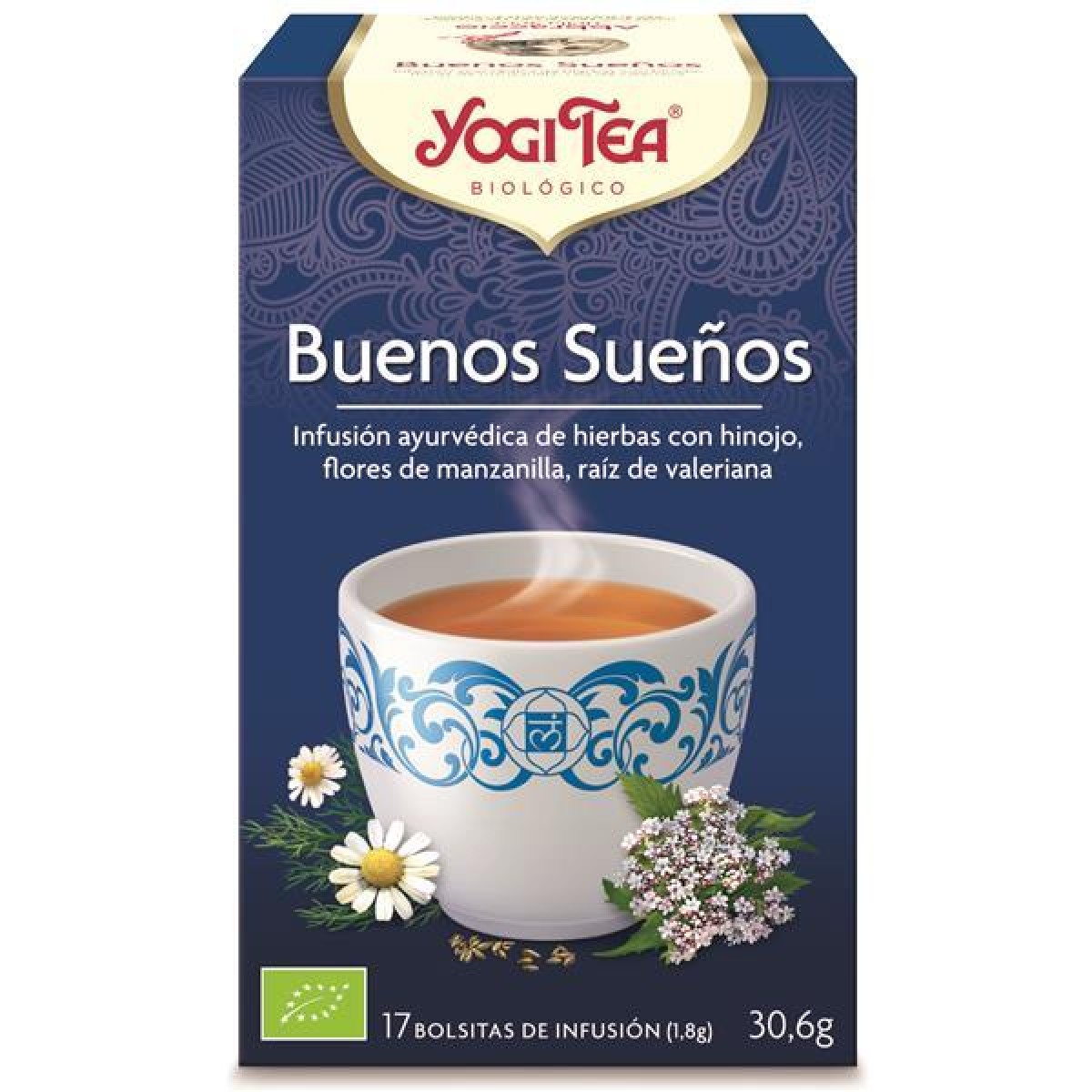 Yogi Tea Bio Bons Sonhos 17 saquetas