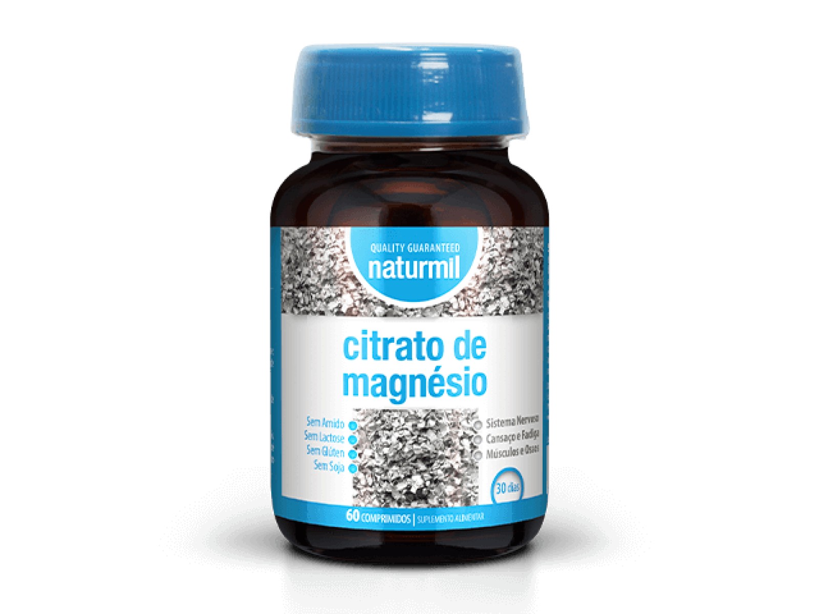Citrato de Magnésio 200mg 60 comprimidos