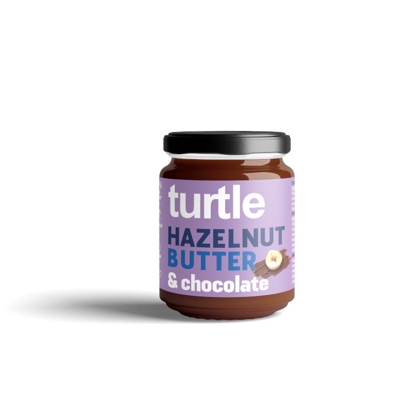 Turtle Manteiga de Avelã e Chocolate Bio