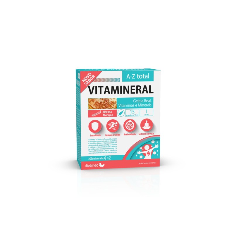 Vitamineral A-Z Total 15x15ml ampolas