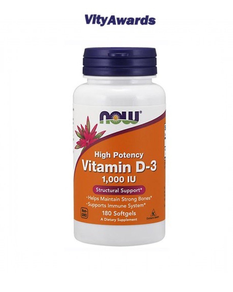 Vitamin D-3 1000 U.I. 180 sofgels