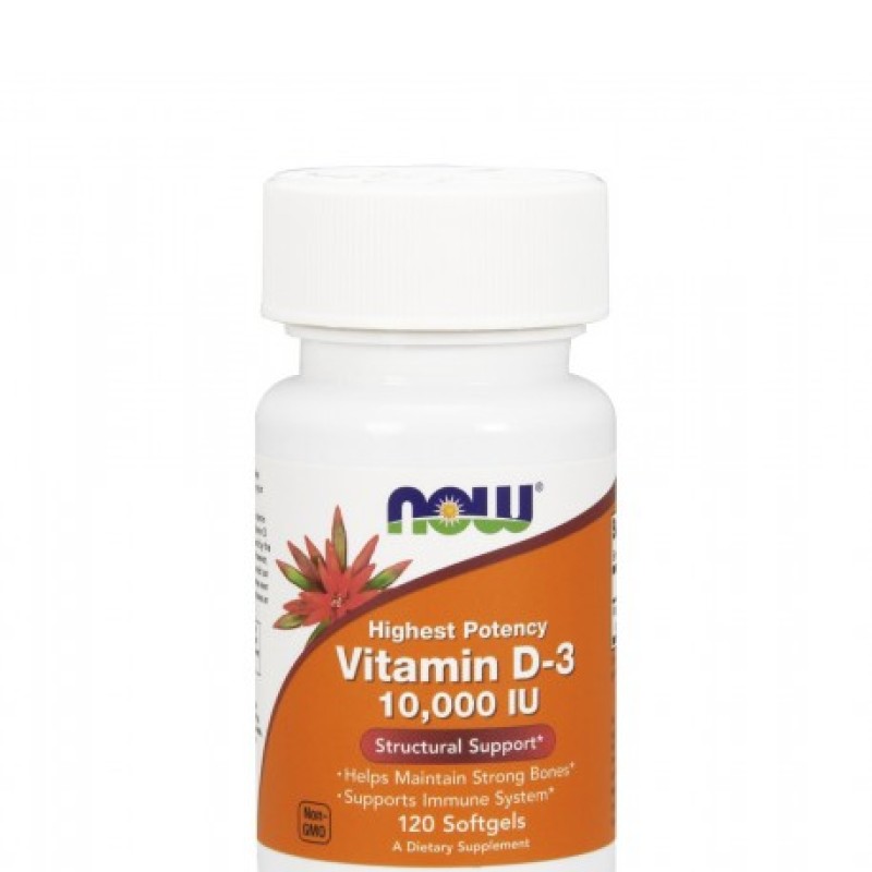 Vitamin D-3 10 000 U.I. 120 sofgels