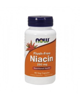 Niacin, 90 cápsulas vegetais (250mg)