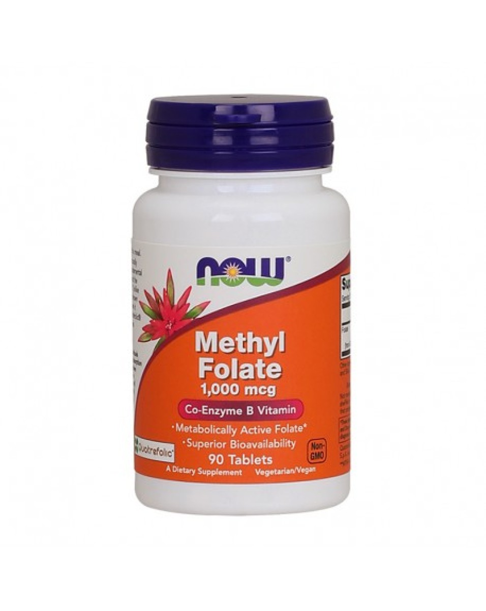 Methyl Folato, 90 comprimidos (100mcg)