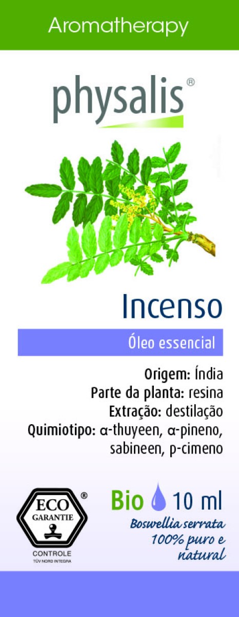 Óleo Essencial Incenso Physalis 10ml