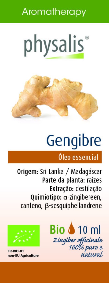 Óleo Essencial Gengibre Physalis 10ml