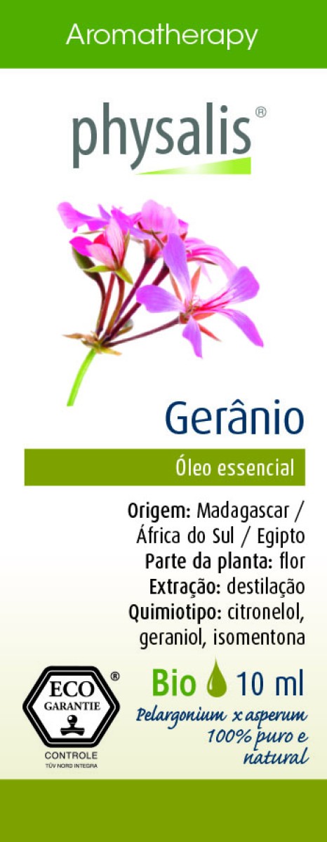 Óleo Essencial Gerânio Physalis 10ml