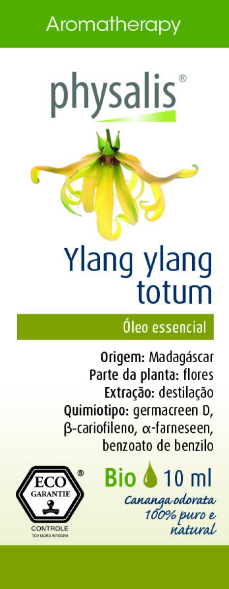 Óleo Essencial Ylang Ylang Totum Physalis 10ml