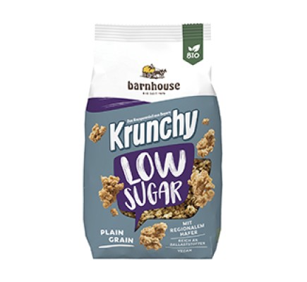 Krunchy Low Sugar Aveia Bio