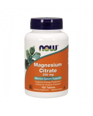 Magnesium citrate, 100 comprimidos (200mg)