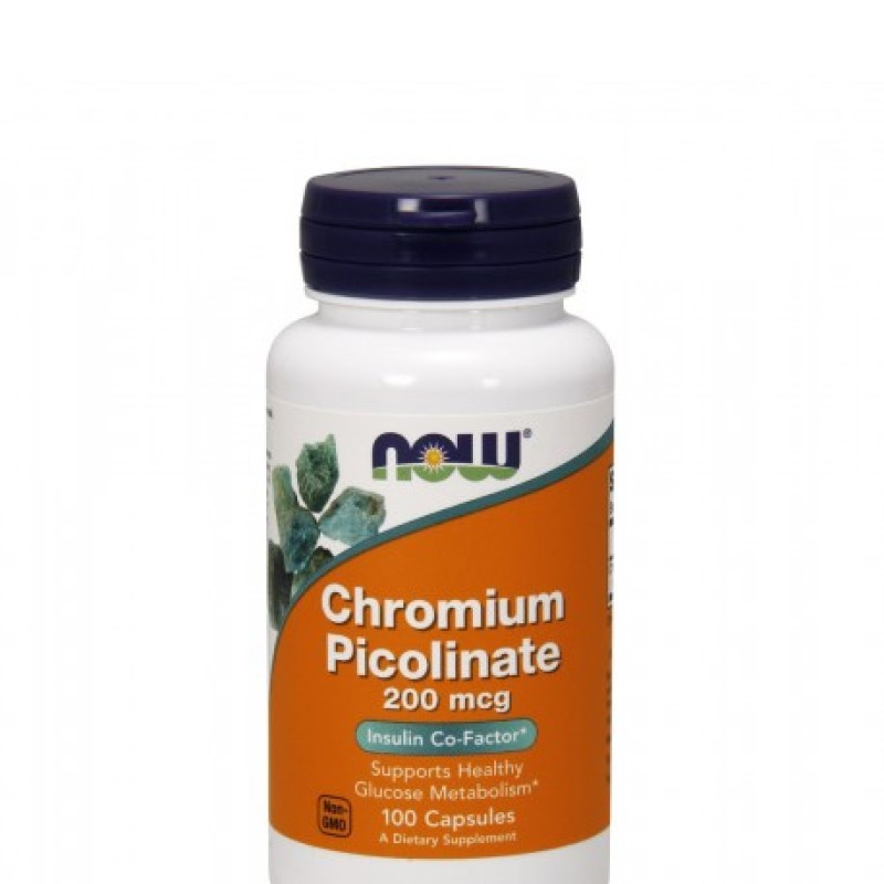 Chromium picolinate, 100 cápsulas (200mcg)
