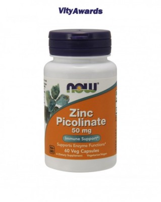 Zinco Picolinato, 60 cápsulas vegetais (50mg)