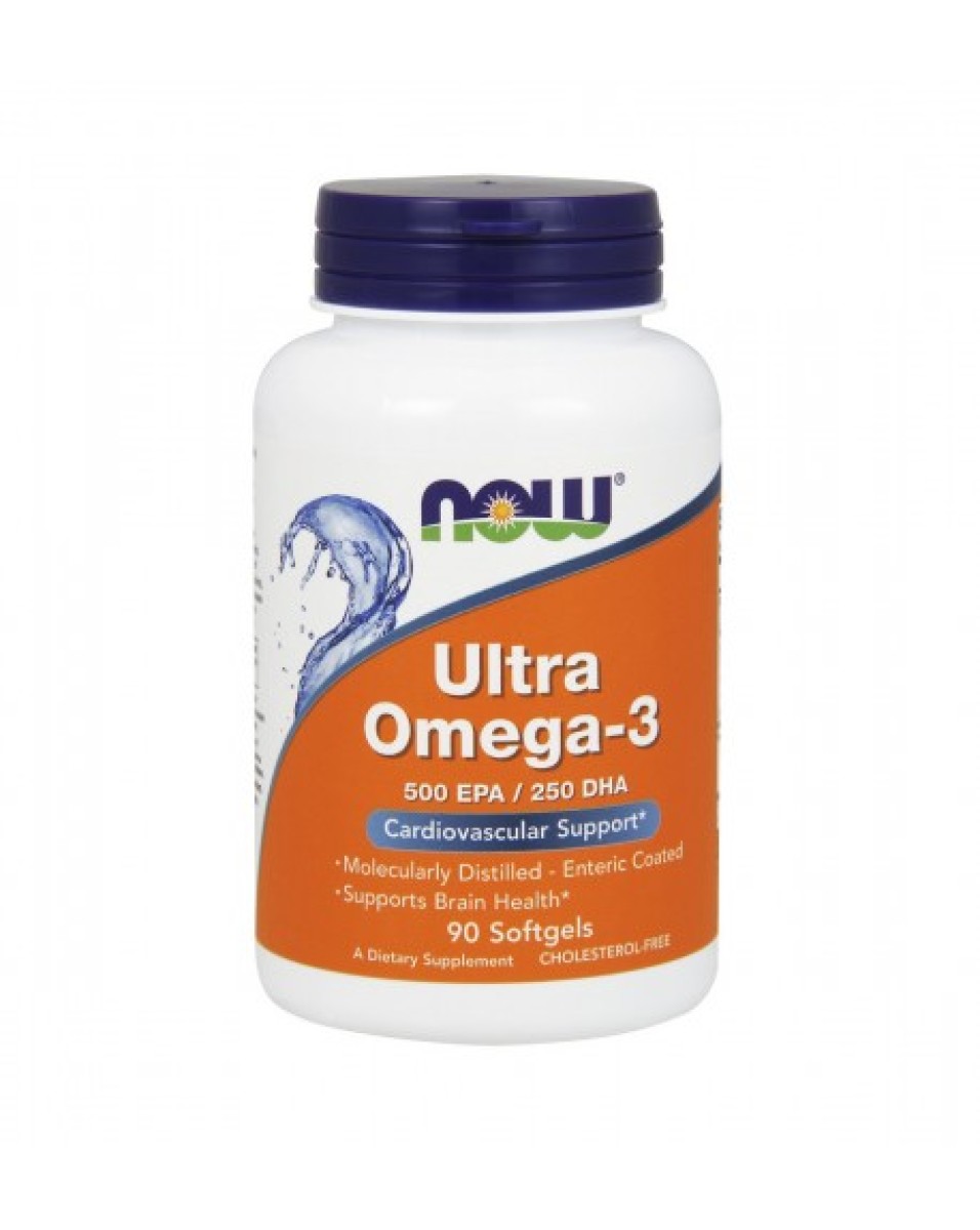 Ultra Omega 3 Fish oil, 90 softgels (1000mg)