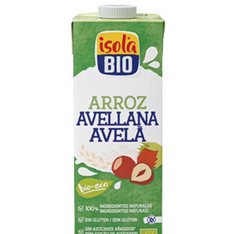 Bebida de Arroz com Avelã Isola Bio