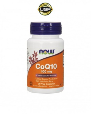 Co-Enzyme Q10 (Com Bagas de Espinheiro Alvar), 30 cápsulas vegetais (100mg)